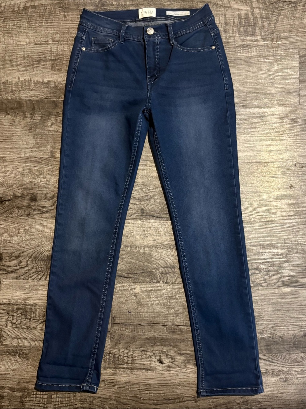 Angels Forever Young Jeans Women’s 4 Blue Everluxe Classic Convertible Skinny
